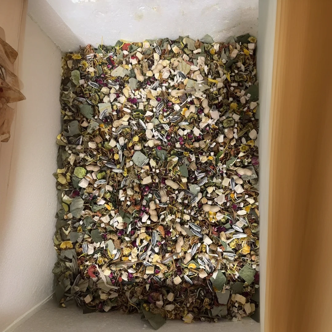 定制金丝熊粮食专用主粮全套营养粮饲料混合五谷冻干海鲜自配鼠粮