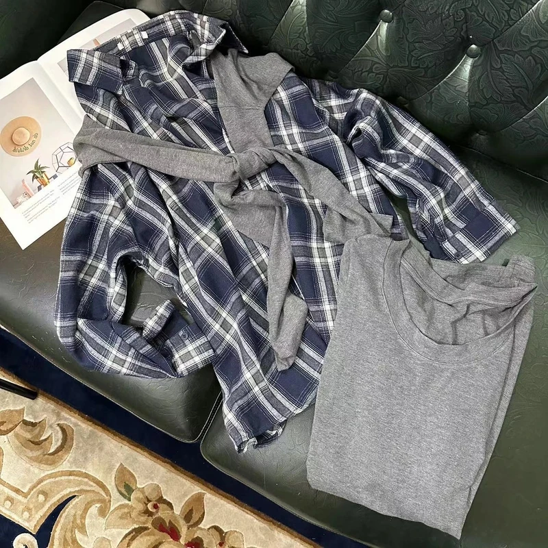 【日月生辉】早秋新款潮流时尚气质百搭舒适套装SYNY2409156