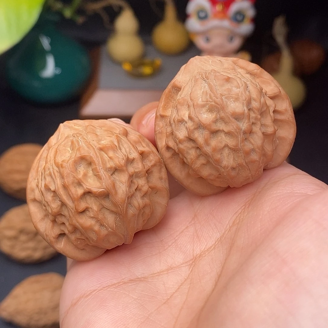 把件文玩核桃七步沟