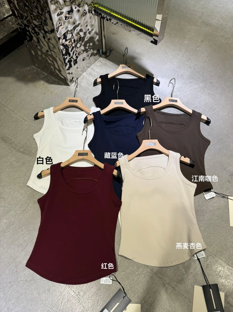 杨杨 HZ-欧货“收腰线”背心2T91