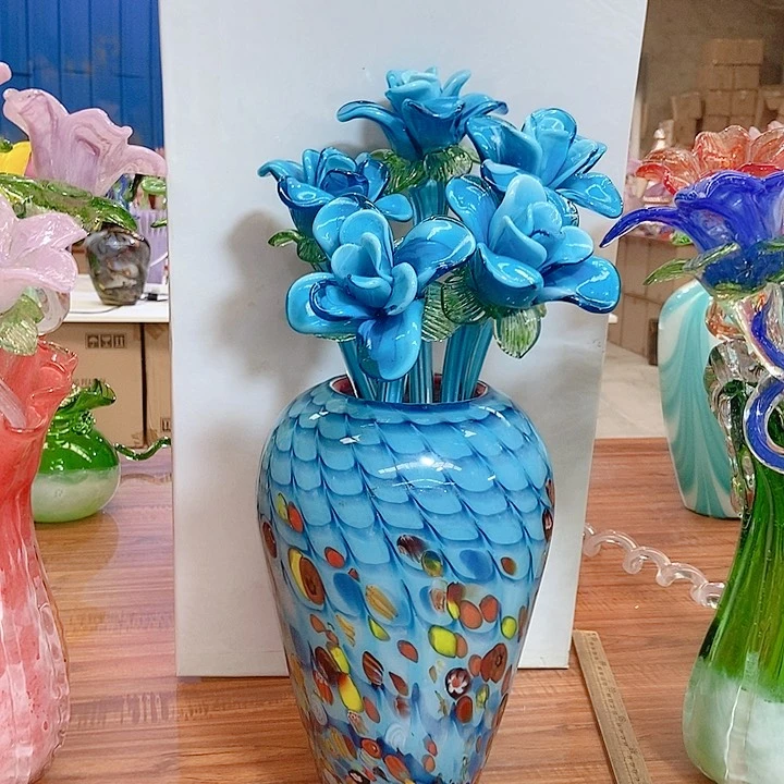 宋***湘琉璃花高度45厘米9厘米
