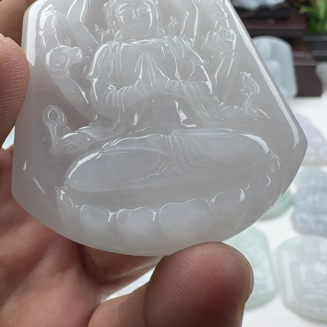 颈饰未镶嵌翡翠天然缅甸A货翡翠