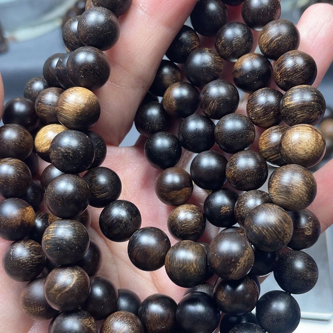 沉香手串南**木白棋瘤疤1.0