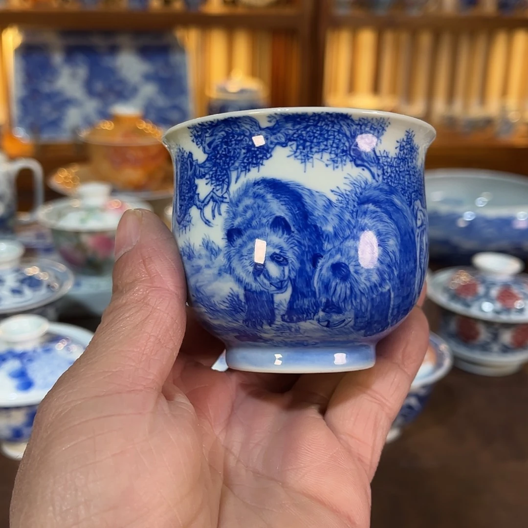 錡镇堂手工手绘绘杯