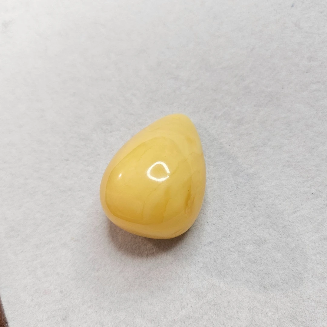 蜜蜡焦皮料满蜜花水滴吊坠天然乌料