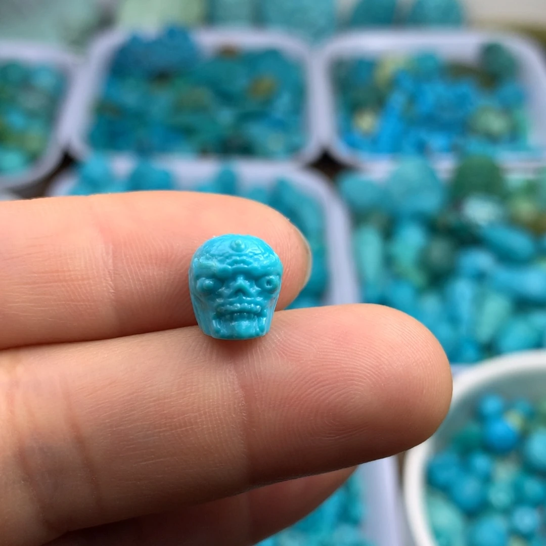 绿松石未镶嵌吊坠(不含链)