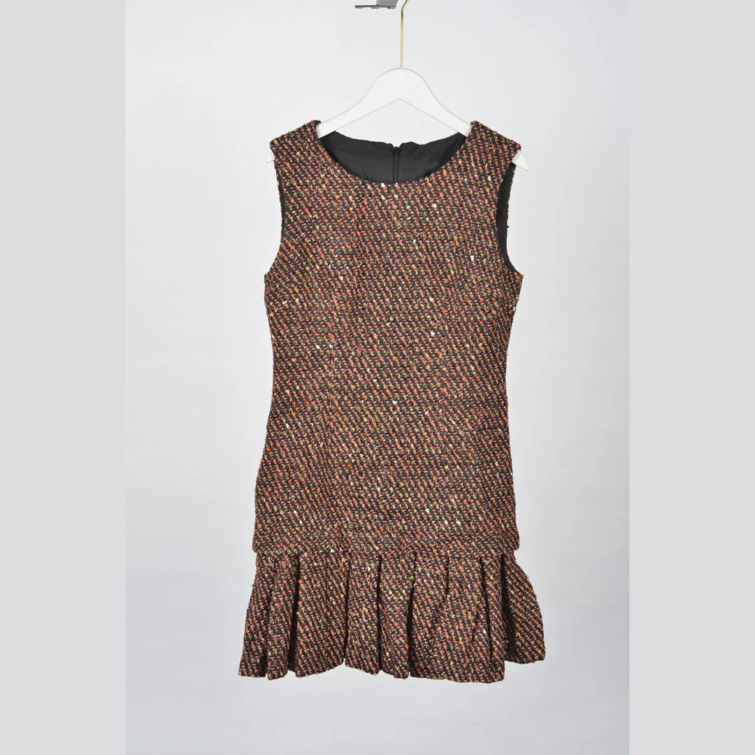 GPE3【专柜捡漏】女装SLDEC-连衣裙0322-红色花呢