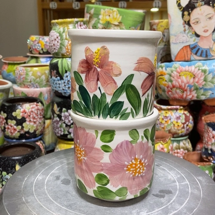 景德镇艺术手绘作品