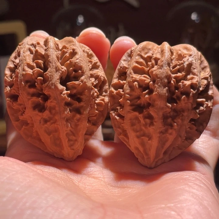 吊坠文玩核桃凹底奶嘴塔54