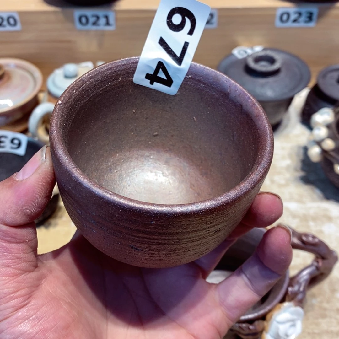 柴烧茶具陶瓷杯子