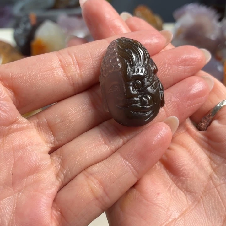 玛瑙/玉髓未镶嵌吊坠(不含链)