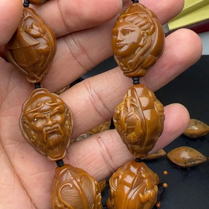 橄榄核手串/手链2.2铁盒八仙