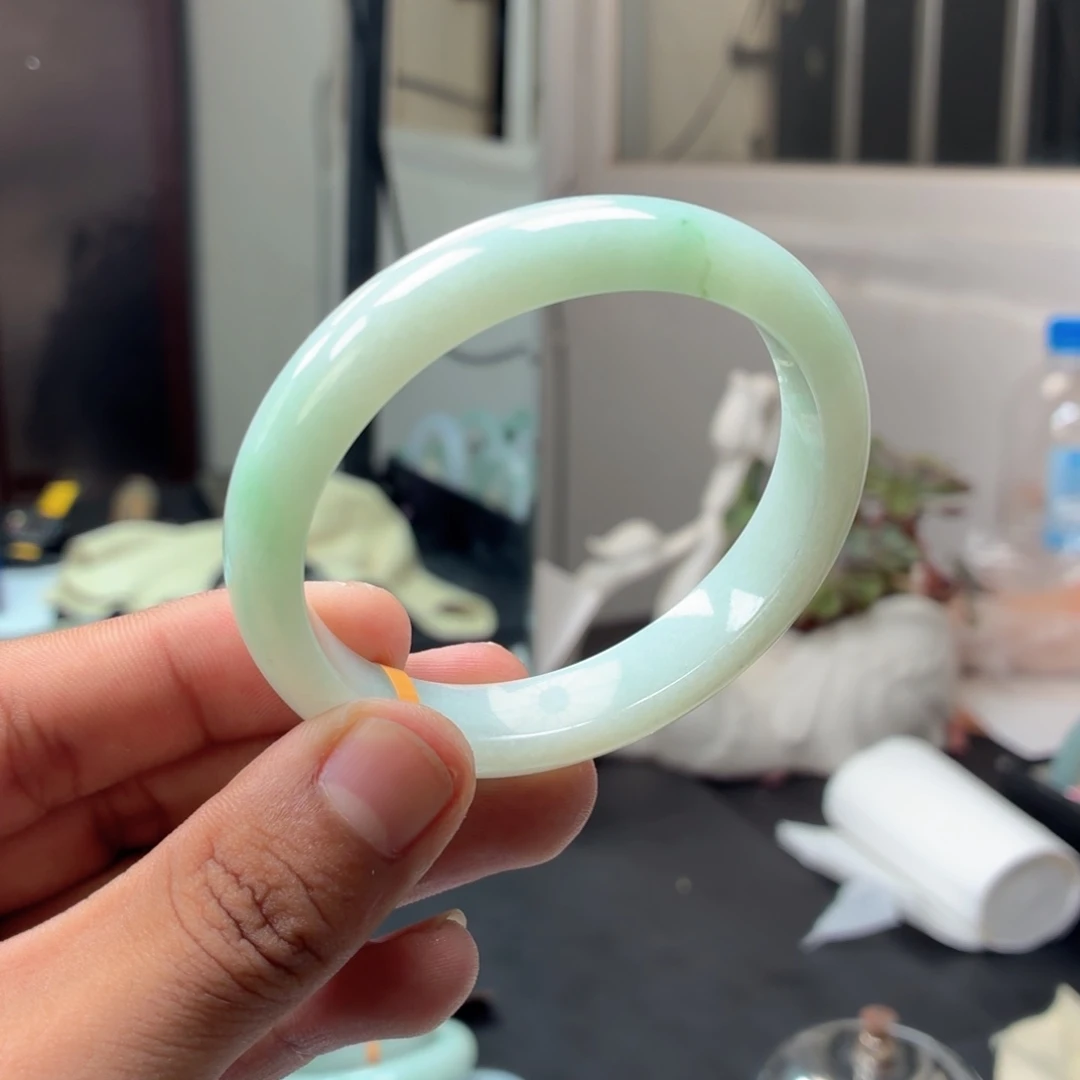 翡翠未镶嵌手镯翡翠8号