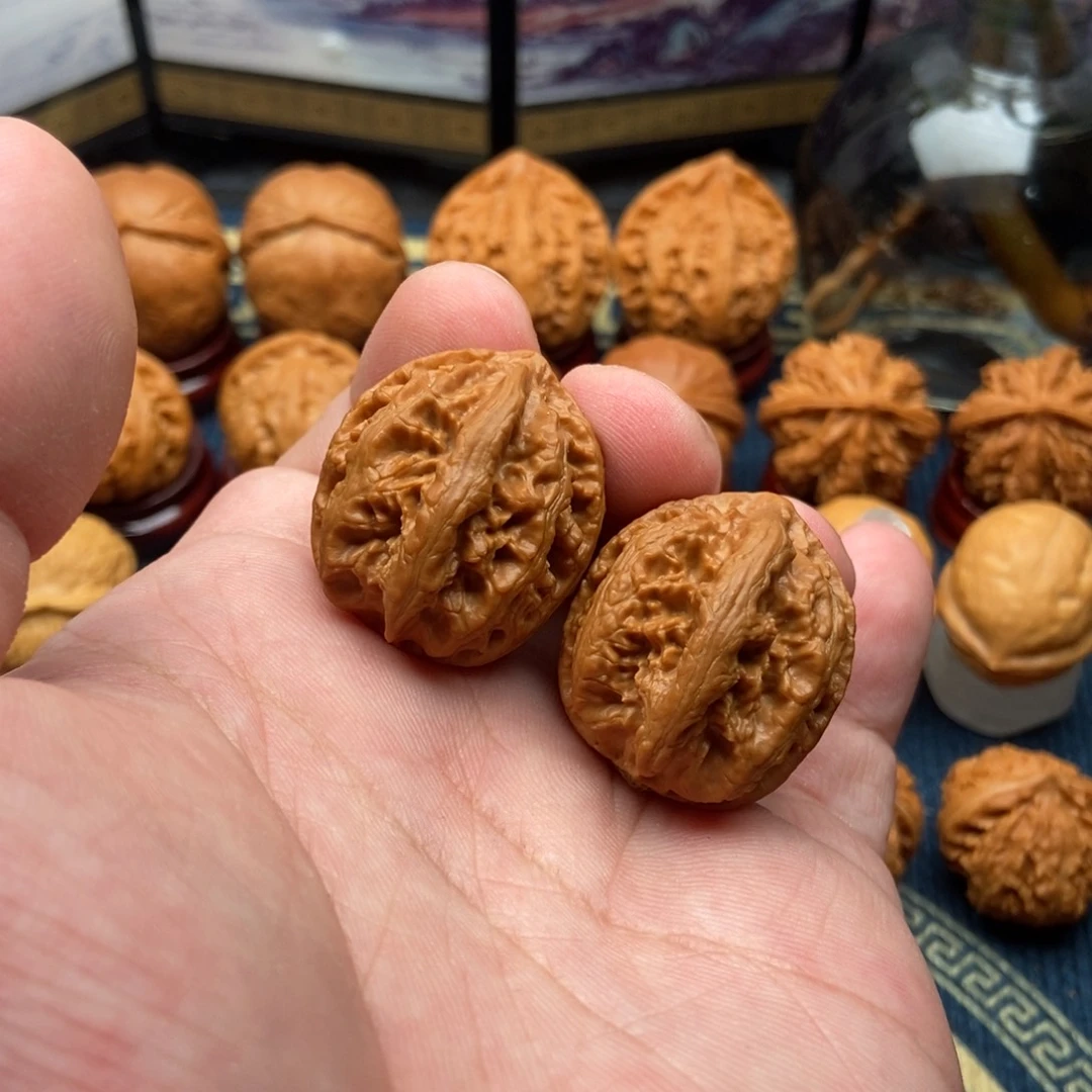 文玩核桃把件2****2八棱