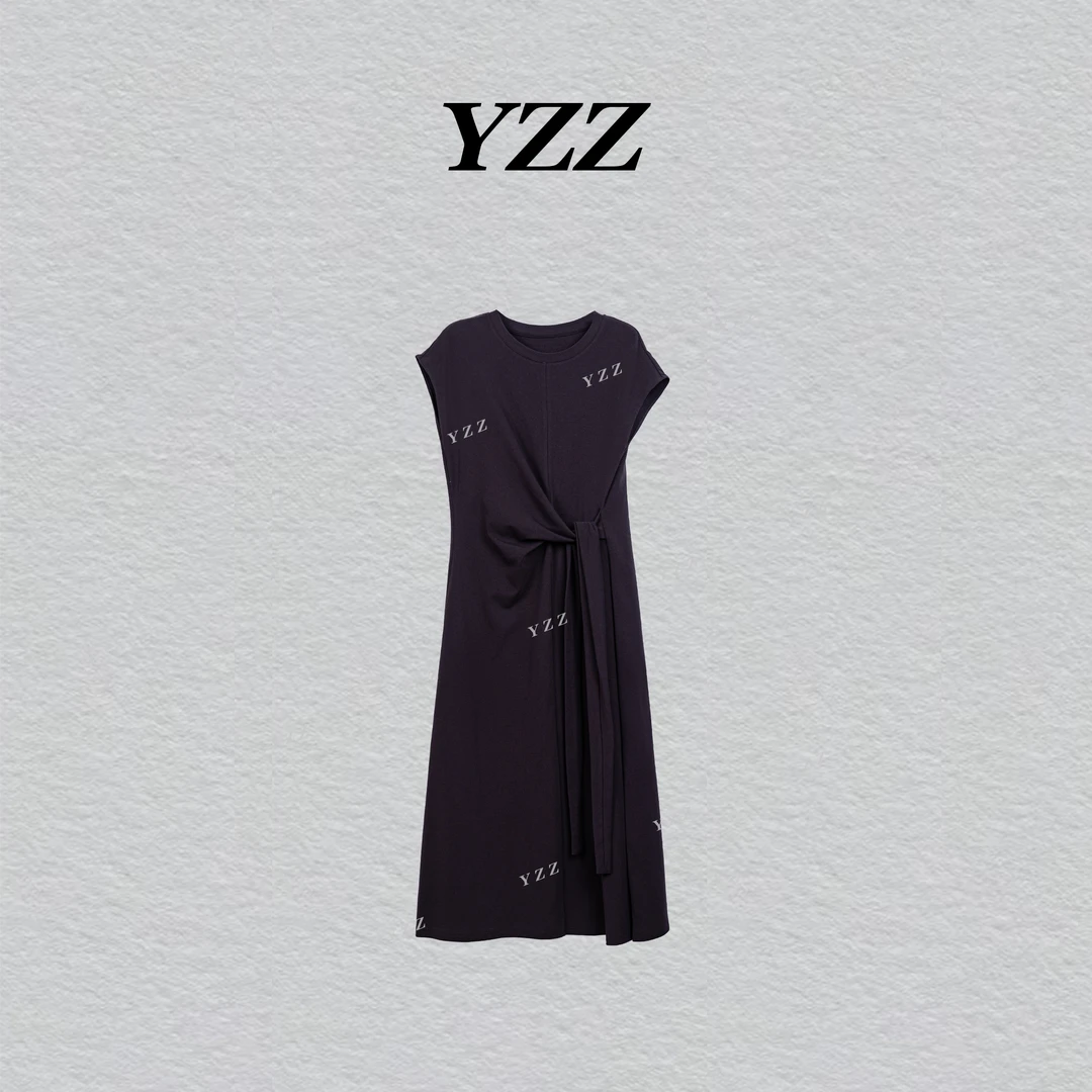 YZZ 新款显瘦气质时尚纯色收腰夏季女装连衣裙 2142566