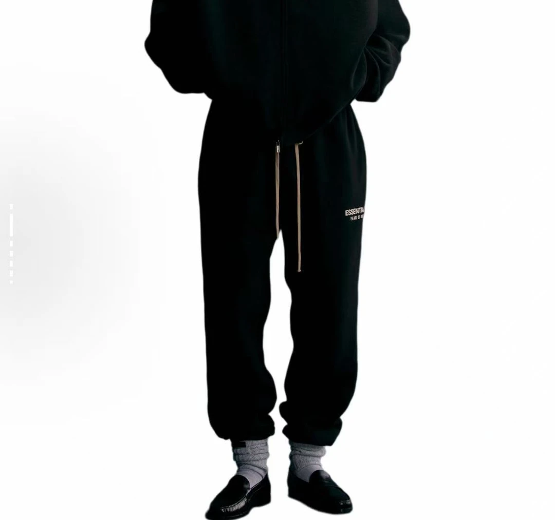 【ESS卫裤】 24FALL HOLIDAY美式经典加绒宽松重磅束脚卫裤时尚百搭