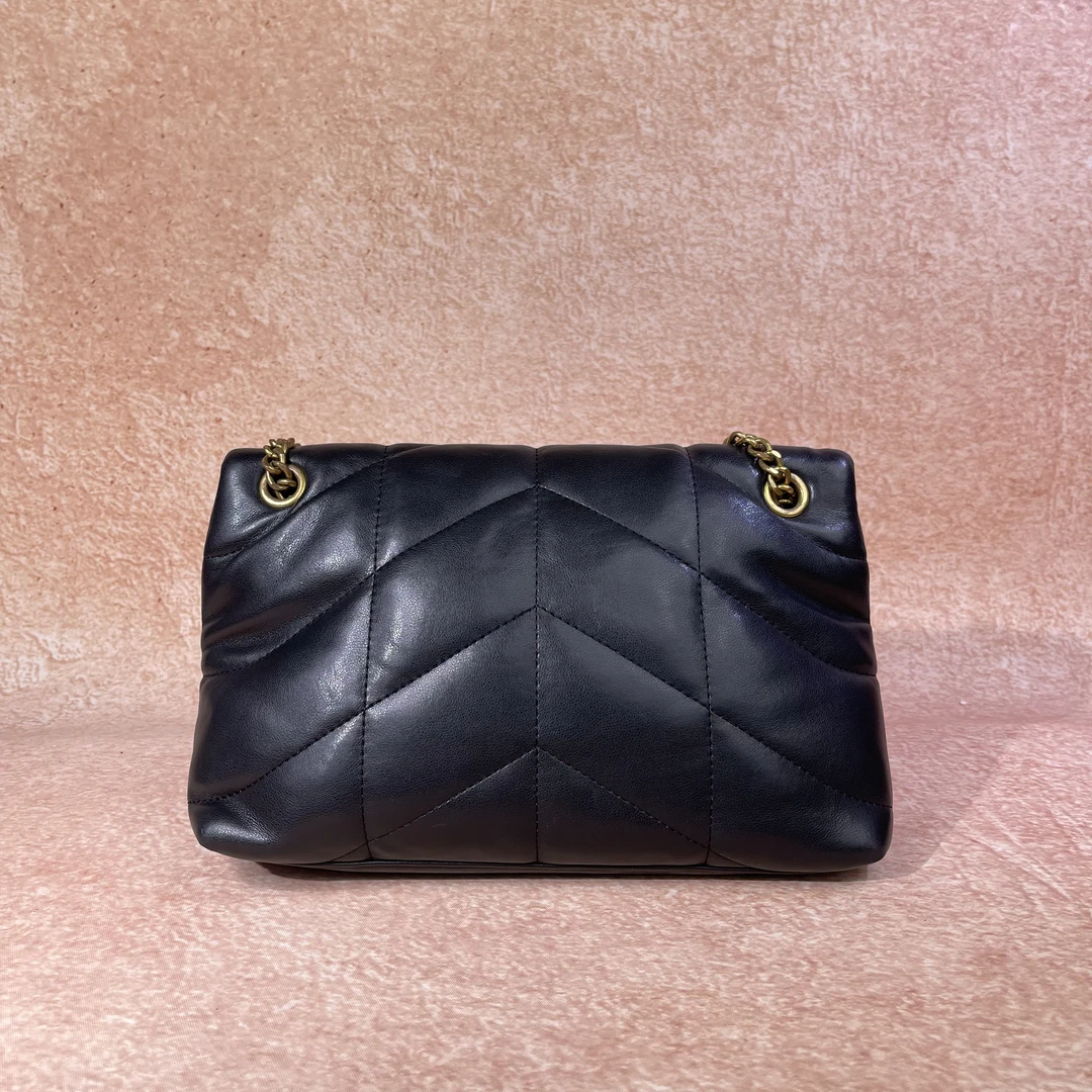 黑色高定轻奢云朵包35142