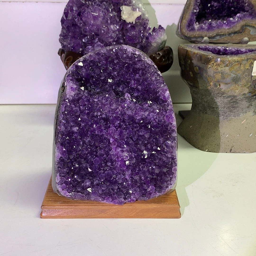 大型摆件（非配饰）紫晶未镶嵌