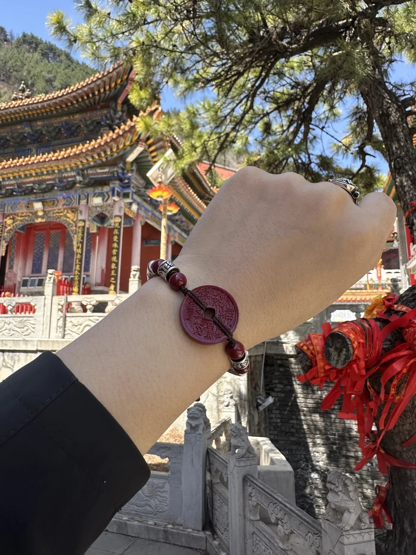 非金属珐琅手链 【一路生花】原创手链