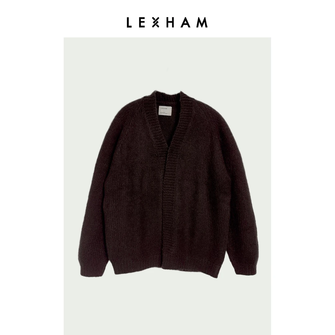 LEXHAM复古风手编短开衫秋冬百搭通勤简约LH5BSW238268