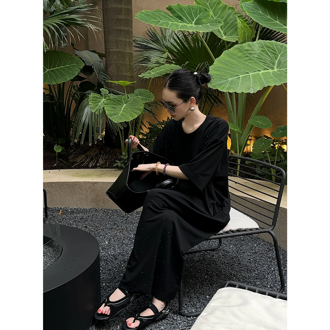 紫紫   wang钻系列裙    松弛佳人经典连衣裙ZD07LZYL546