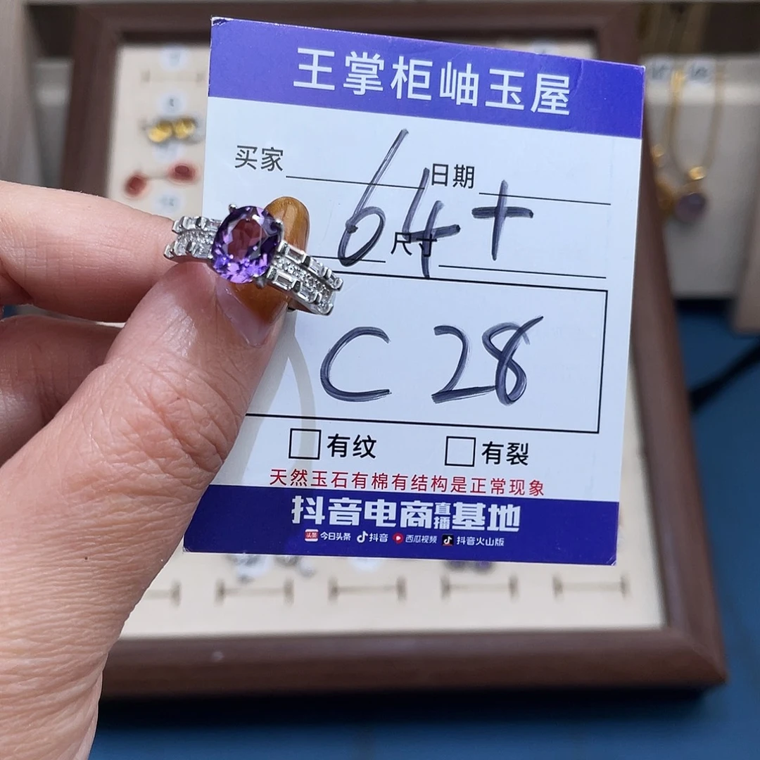 水晶银S925镶嵌颈饰