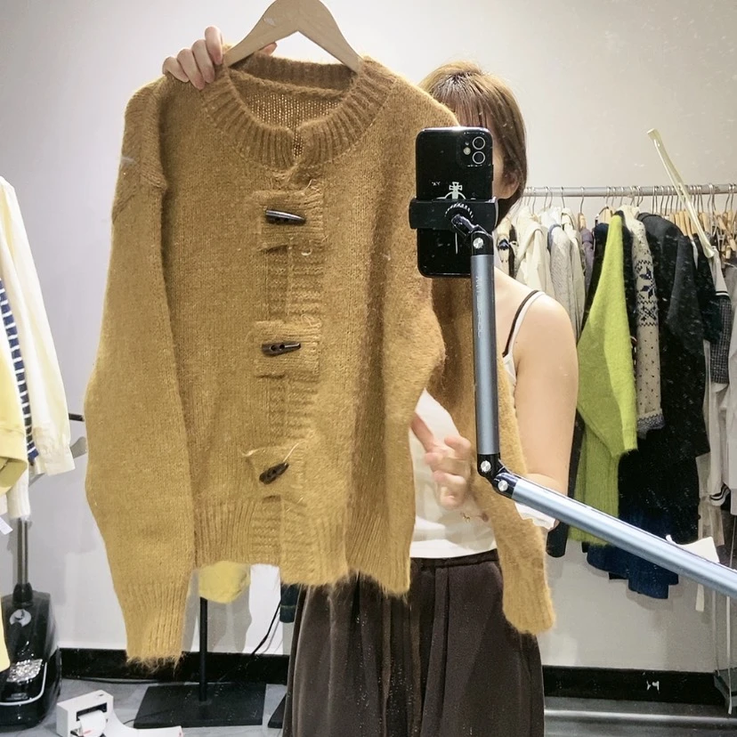 【闪购商品】焦糖色开衫