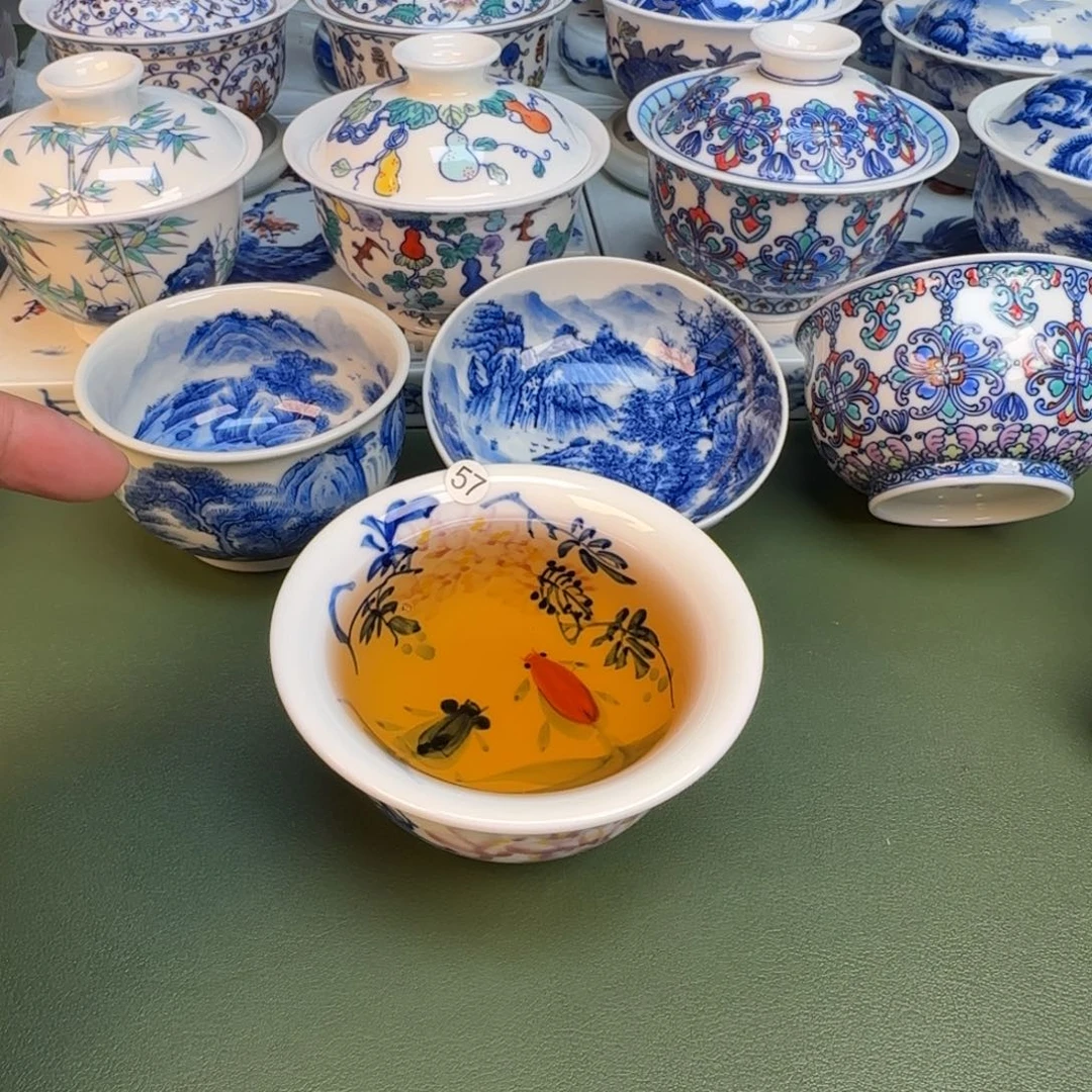 纯手工纯手绘茶具57