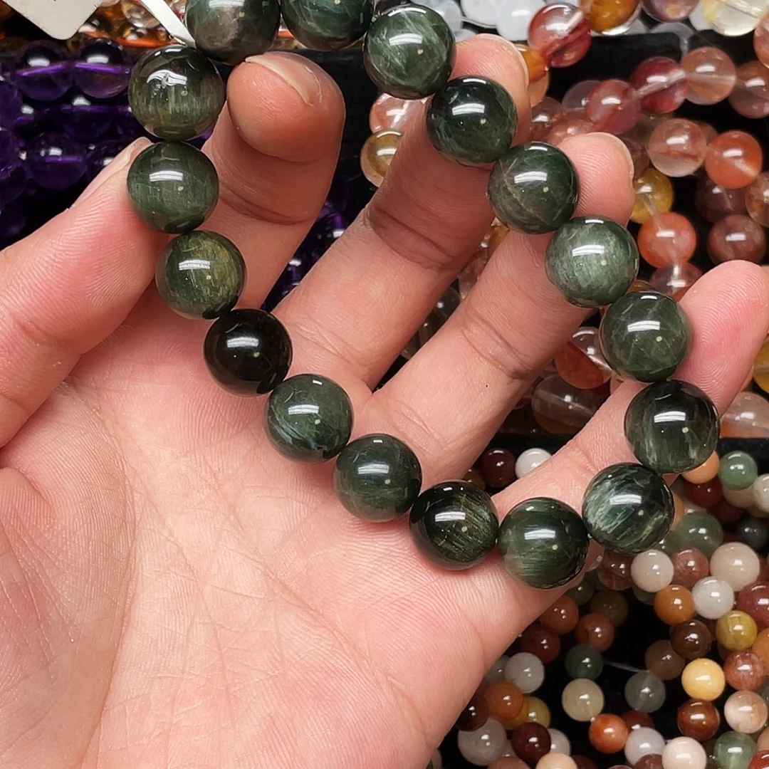 未镶嵌手链水晶绿发晶12+多样性发其一