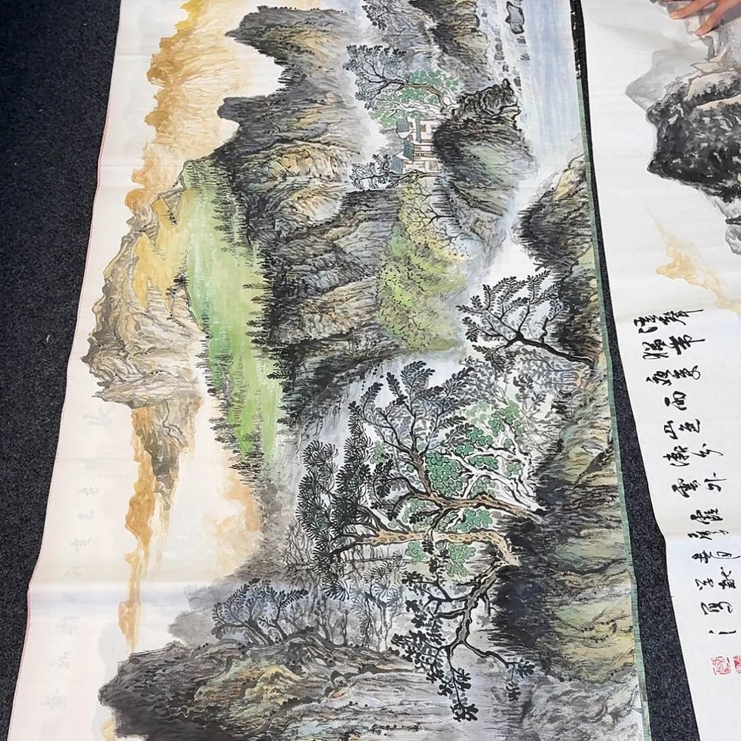 纯手绘的好作品品