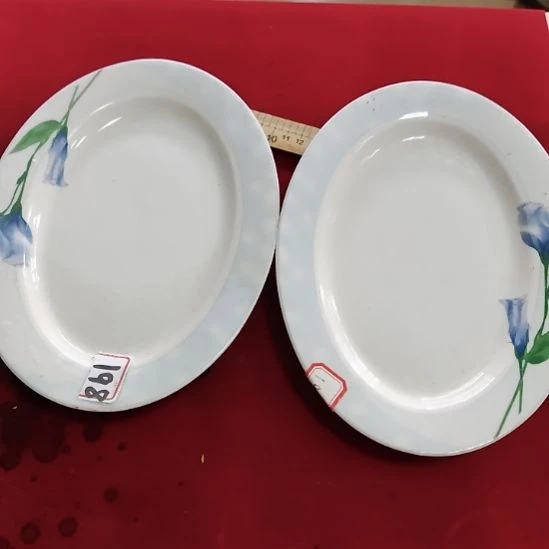 瓷片五厂，七厂各种摆件，瓷片，均有瑕疵！