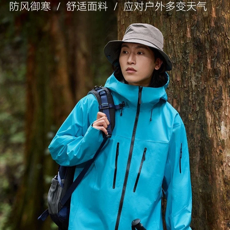 鸟家同款SV七代硬壳冲锋衣男户外防水外套女情侣登山服进藏轻量化