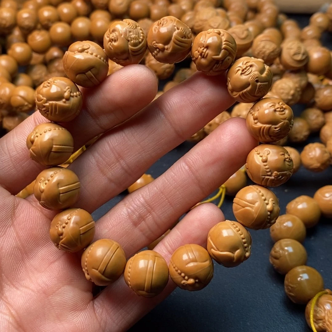 猴头核桃吊坠社会弥勒14