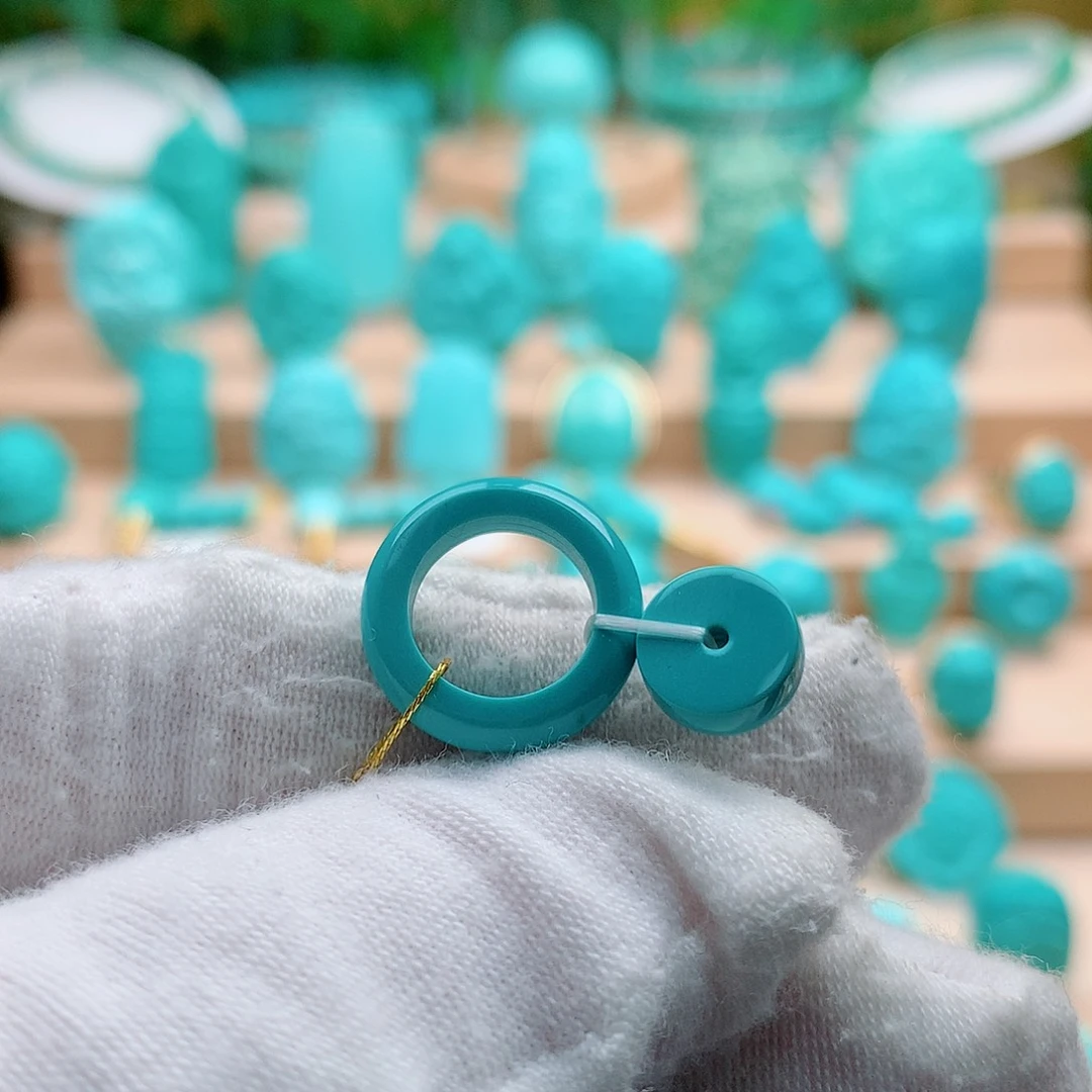 绿松石未镶嵌配饰