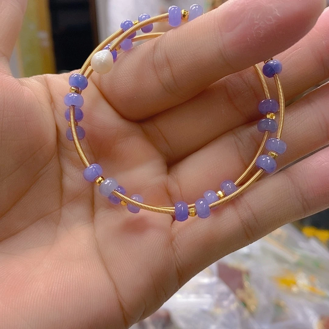 翡翠合金耳饰翡翠