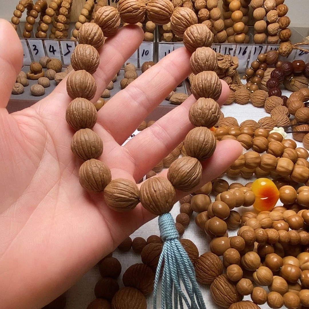 猴头核桃手串全品无暇原皮无修【佛手】手持