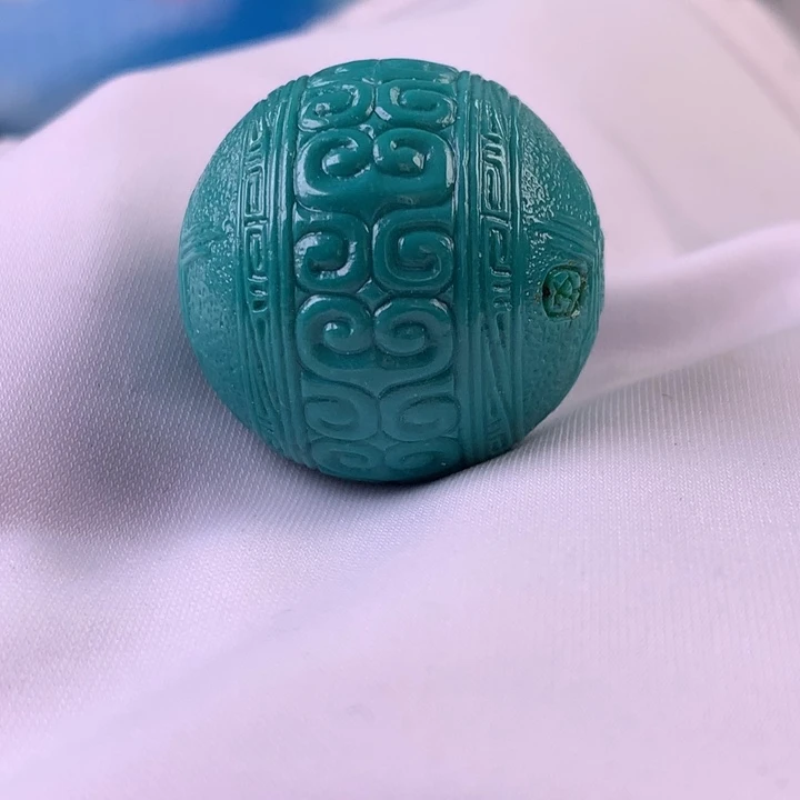 绿松石未镶嵌珠宝奇石23mm