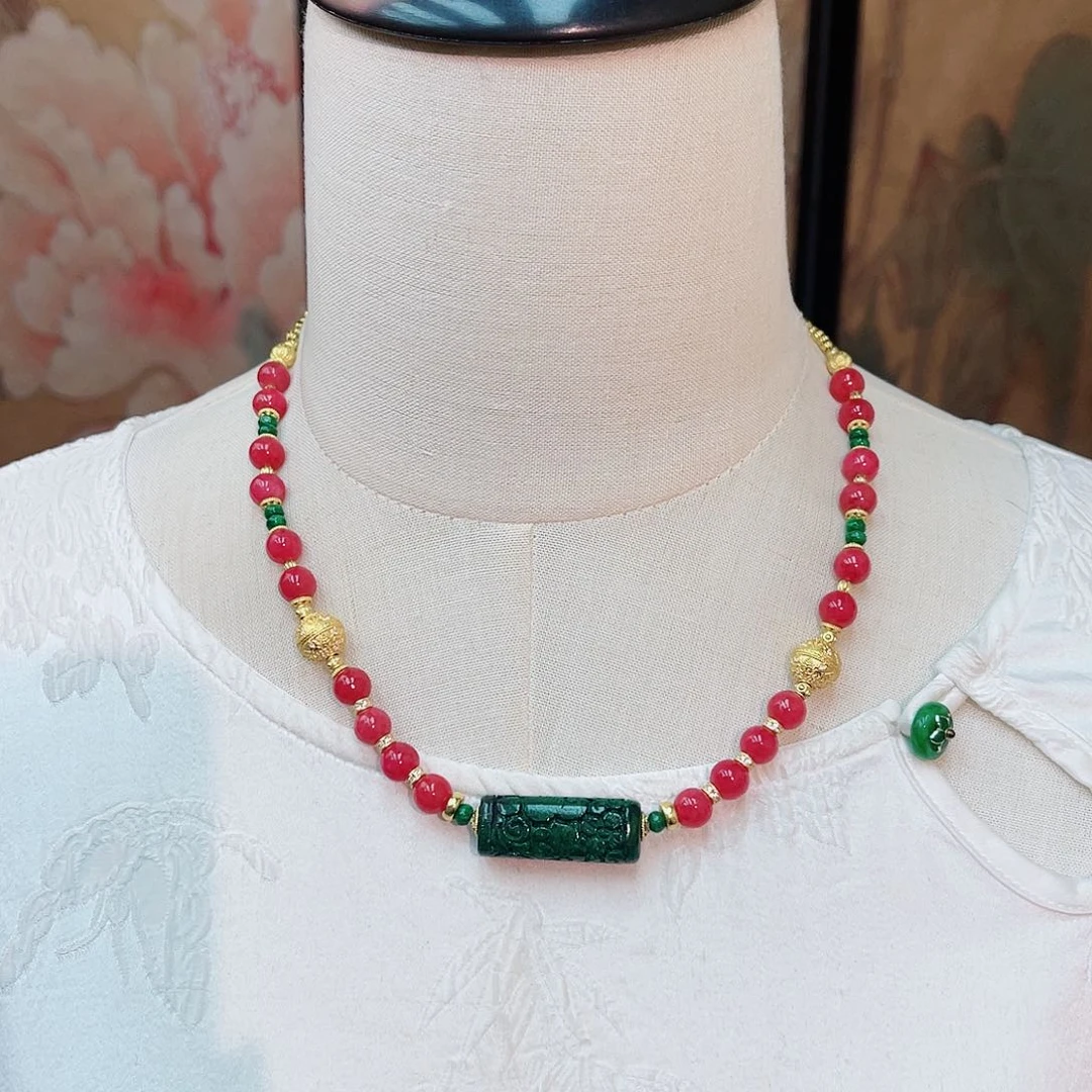 颈饰合金翡翠48小时鉴赏期1