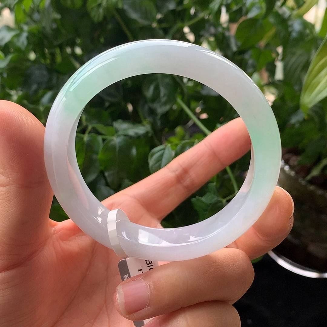 翡翠未镶嵌手镯25号