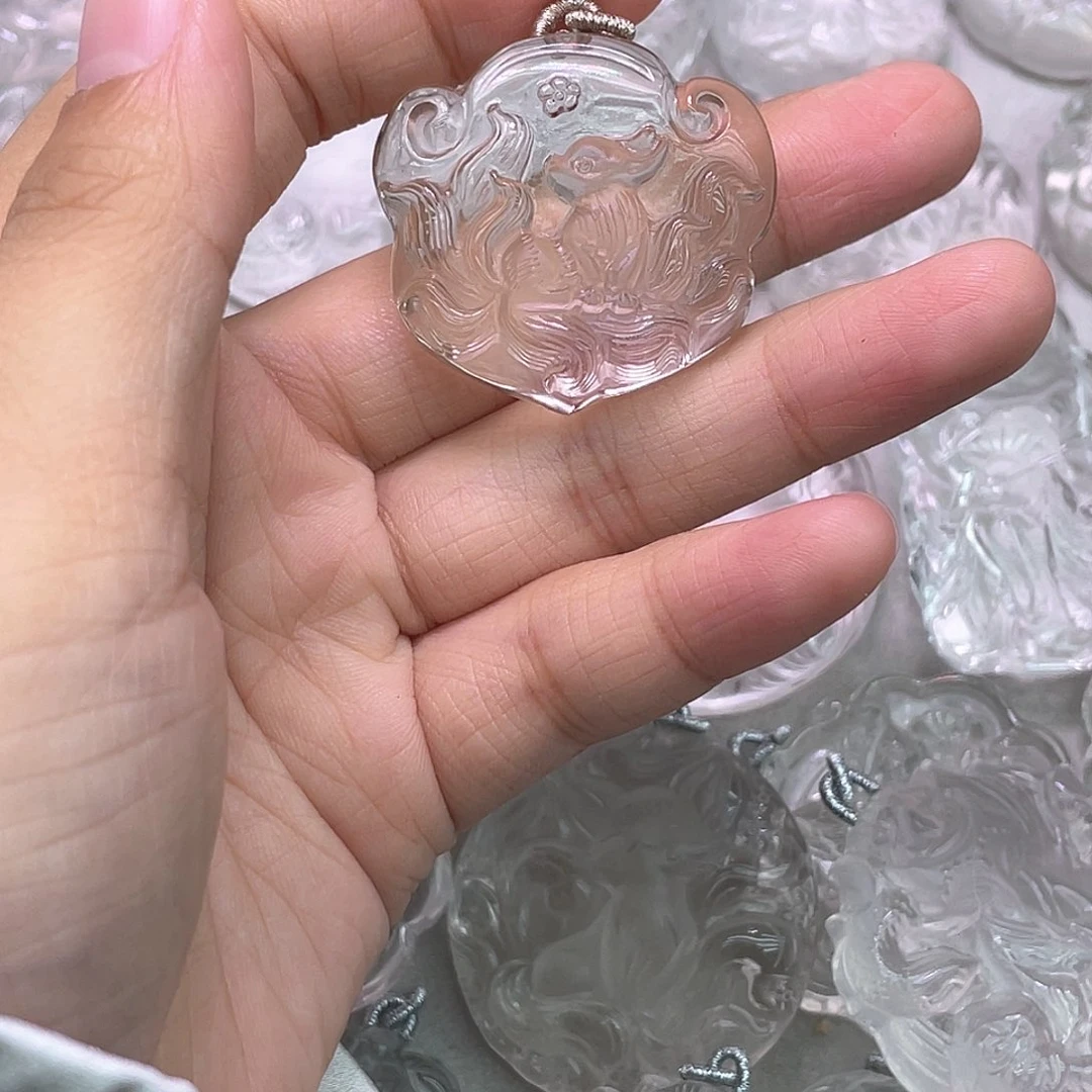 配件水晶女士吊坠