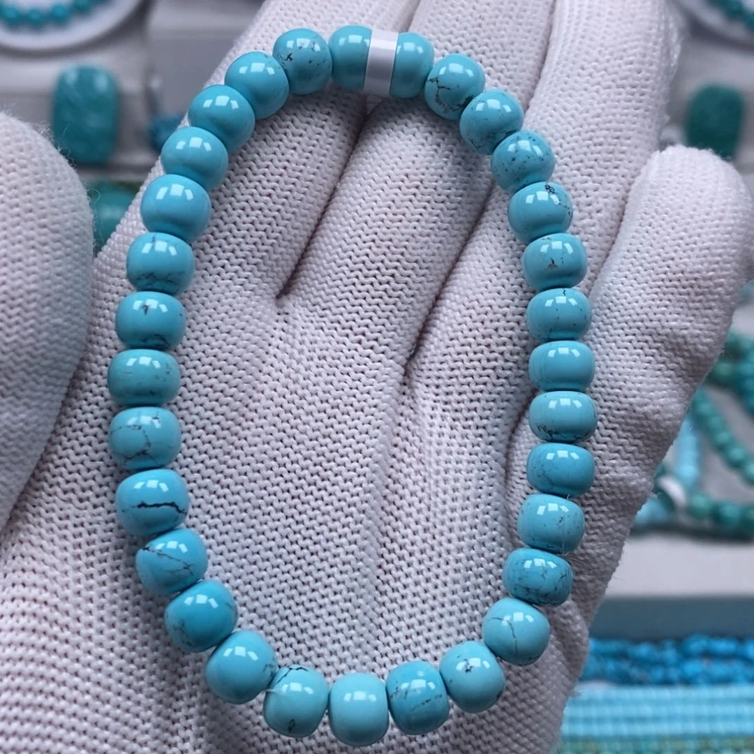 绿松石未镶嵌原矿纯干料绿松石