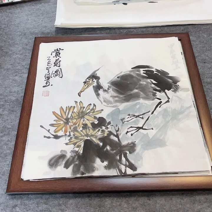 国画张圣敏先生纯手绘作品