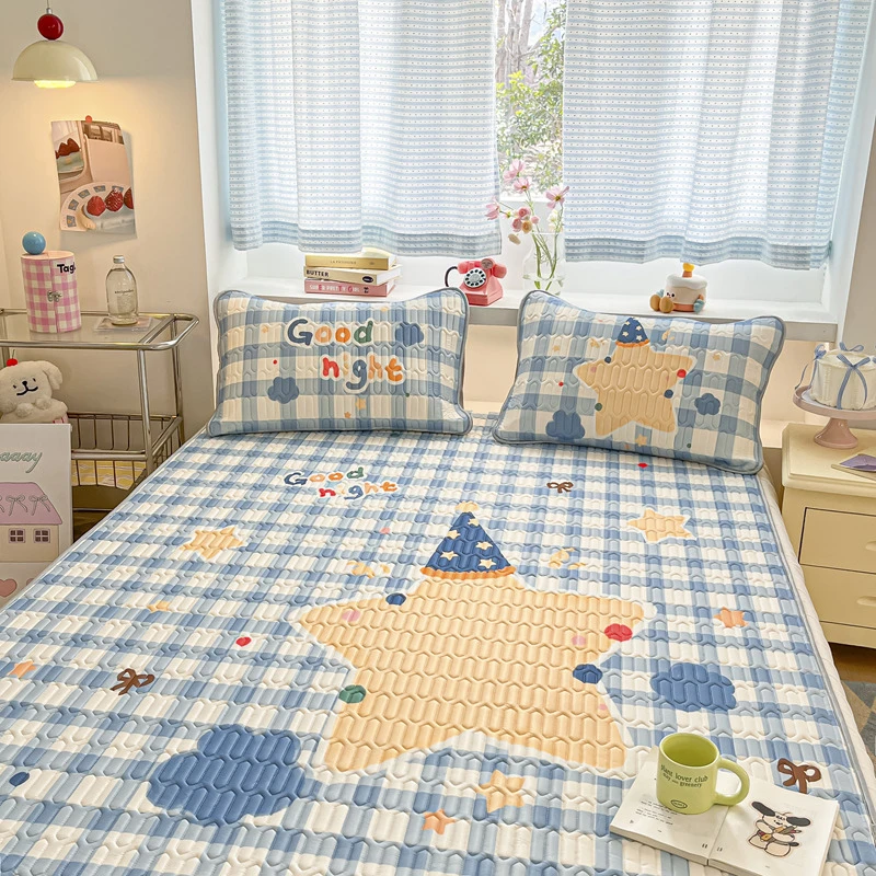 大阪凉感丝凉席夏季学生宿舍单人2025新款冰丝凉席床垫夏凉垫床盖