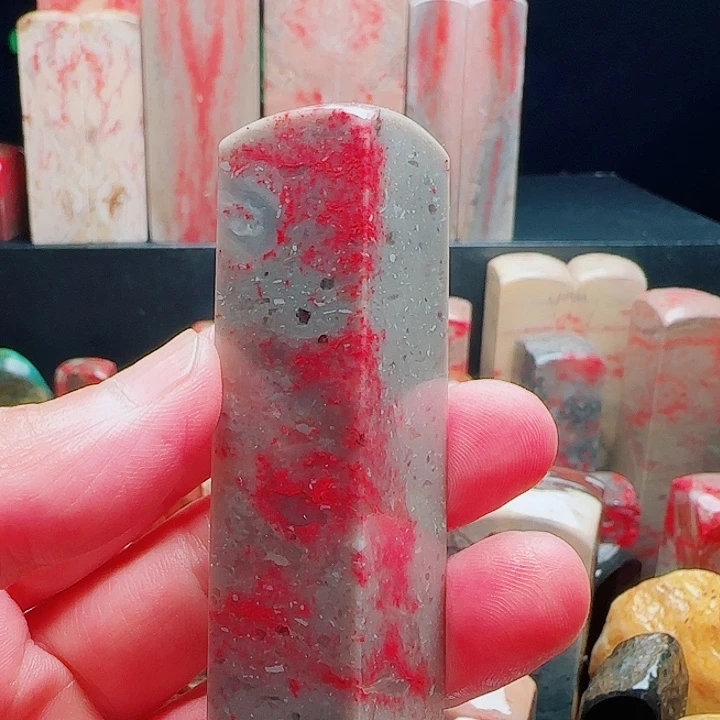 昌化鸡血石昌化鸡血石印章
