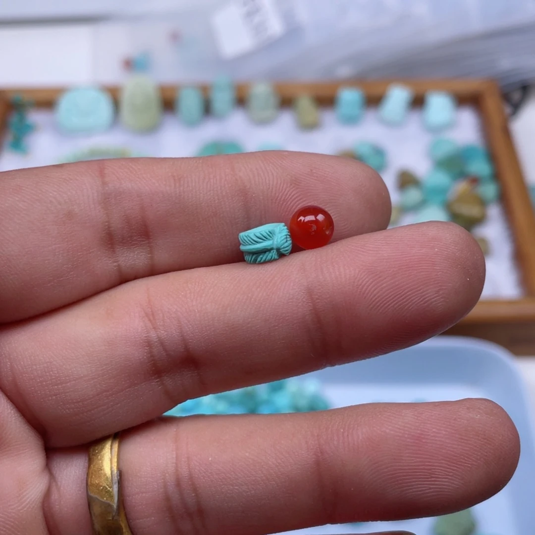 颈饰未镶嵌南红玛瑙162