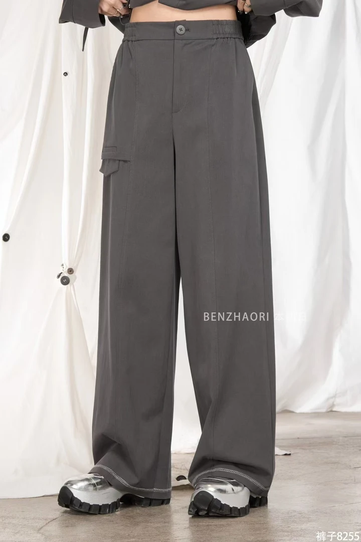 芬芬家#8255春秋福利高品质直筒休闲裤，裤长：103cm