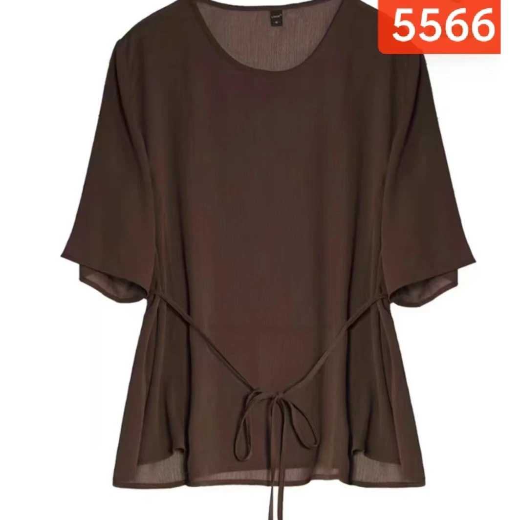 5566-34新款女士小衫上衣