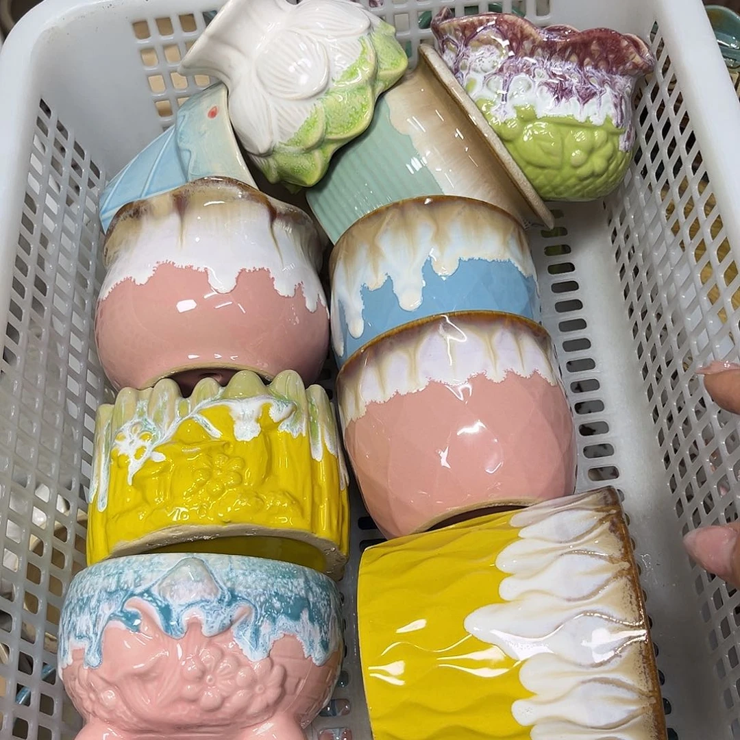 陶瓷花盆特价上新