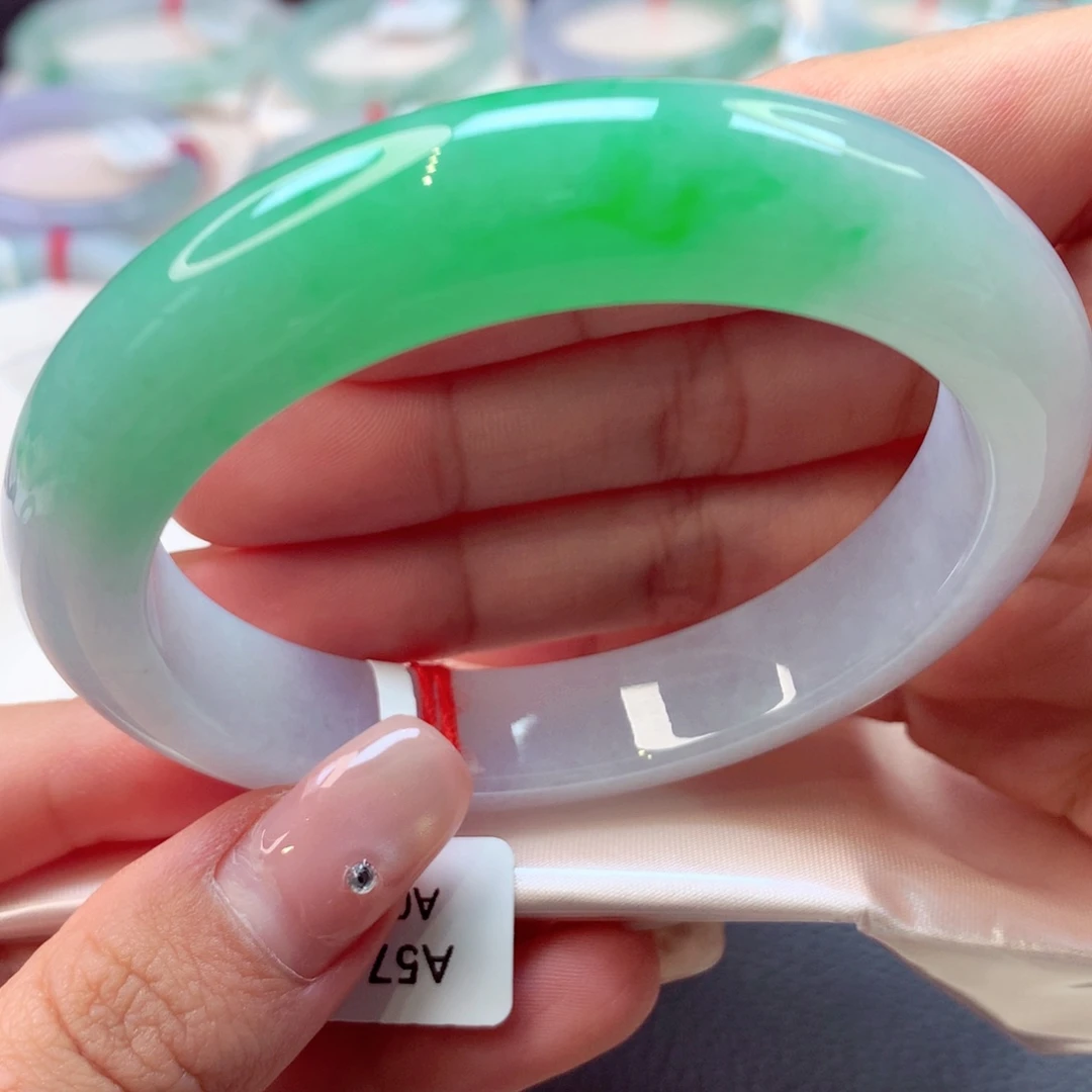 未镶嵌手镯翡翠锦***?正圈分单66