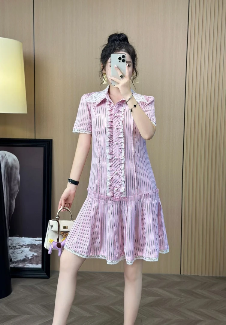 【珍珍粉丝专享】3074深圳南油高端女装2025夏季新品连衣裙